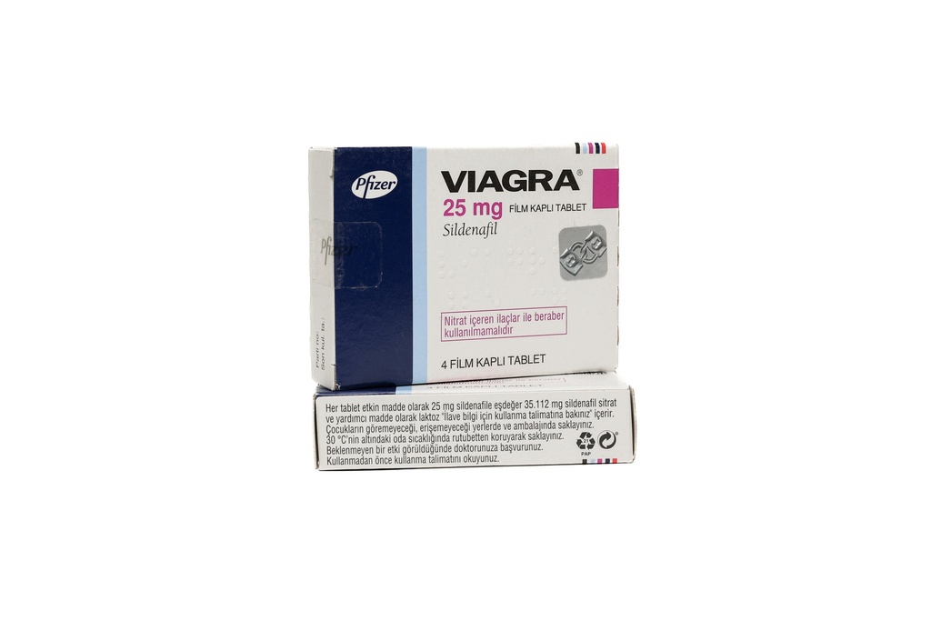 VIAGRA 25 MG 4 FTB (Sildenafil)